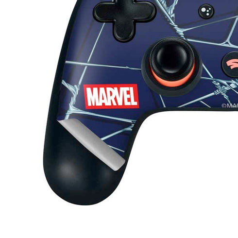 Marvel Spiderman Crawling Spiderman Google Stadia Controller Skin